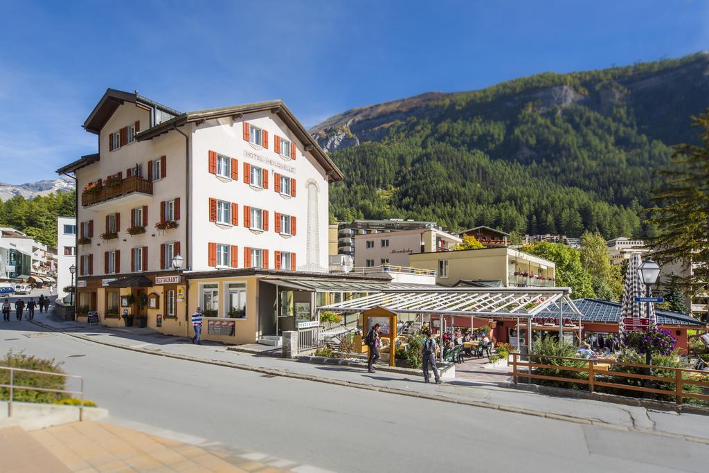 Hotel Heilquelle-Leukerbad-Therme Exteriér fotografie