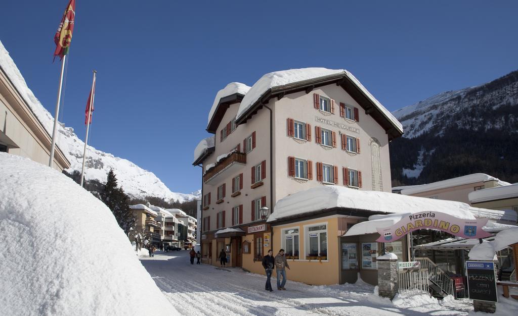Hotel Heilquelle-Leukerbad-Therme Exteriér fotografie