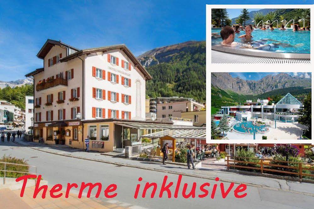 Hotel Heilquelle-Leukerbad-Therme Exteriér fotografie